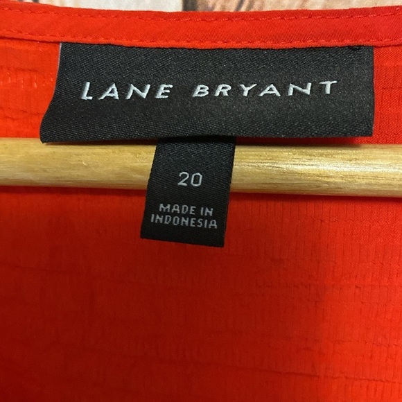 Lane Bryant Size 20 Pullover Corral Blouse with elastic Waist &‎ belt loop. - Picture 2 of 8